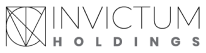 Logo spoločnosti Invictum Holdings v čierno-bielom prevedení